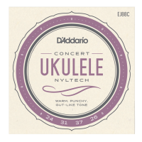 D'Addario EJ88C Ukulele Nyltech Concert