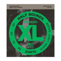 D'ADDARIO BASS XL HALF ROUNDS