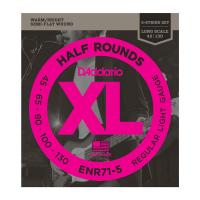 D'ADDARIO ENR71-5 XL HALF ROUNDS 5-ST REGULAR LIGHT 45/130 LONG SCALE