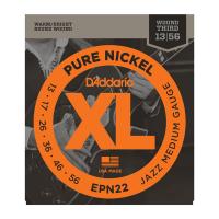 Photo D'ADDARIO EPN22 PURE NICKEL JAZZ MEDIUM 13/55