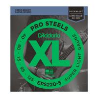 D'ADDARIO BASS XL PROSTEELS 5 CORDES