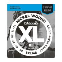 Photo D'ADDARIO EXL148 NICKEL WOUND EXTRA-HEAVY 12/60