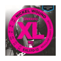 D'ADDARIO EXL170-12 NICKEL WOUND 12-ST BASS LIGHT 45/100 LONG SCALE