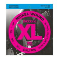 D'ADDARIO EXL170S NICKEL WOUND BASS LIGHT 45/100 SHORT SCALE