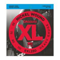 Photo D'ADDARIO EXL230 NICKEL WOUND BASS HEAVY 55/110 LONG SCALE