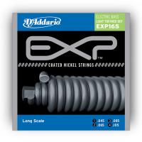 Photo D'ADDARIO EXP165 COATED NICKEL WOUND BASS LIGHT TOP/MED BOT 45/105
