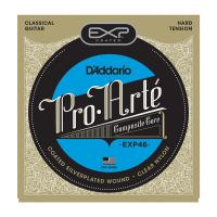 Photo D'ADDARIO EXP46 COATED HARD TENSION SILVER/NYLON