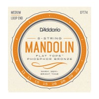 Photo D'ADDARIO EFT74 FLAT TOPS MANDOLIN MEDIUM 11/39