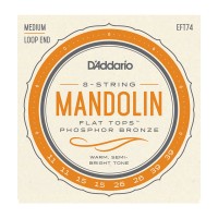 D'ADDARIO EFT74 FLAT TOPS MANDOLIN MEDIUM 11/39