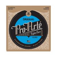 D'ADDARIO EJ50 PRO ARTE HARD TENSION SILVER/BLACK