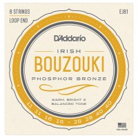 D'ADDARIO EJ81 IRISH BOUZOUKI PHOSPHOR BRONZE