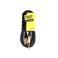 Photo YELLOW CABLE K14 JACK STEREO MALE/XLR MALE 3M
