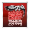 Photo ERNIE BALL ELECTRIC 2206 NICKEL WOUND CUSTOM GAUGE MEDIUM LIGHT 12/54