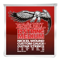 ERNIE BALL ELECTRIC 2236 NICKEL WOUND CUSTOM GAUGE MEDIUM 12-ST 11-11/52-28