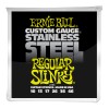 Photo ERNIE BALL ELECTRIC 2246 STAINLESS STEEL REGULAR SLINKY 10/46