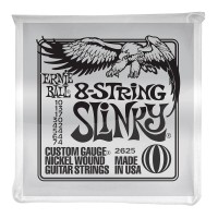 ERNIE BALL ELECTRIC SLINKY NICKEL WOUND 8 CORDES