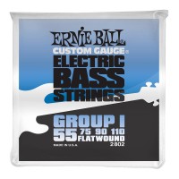 ERNIE BALL BASS 2802 FLATWOUND GROUP I 55/110