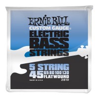 ERNIE BALL BASS 2810 FLATWOUND 5-STRING 45/130