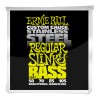 Photo ERNIE BALL BASS 2842 STAINLESS STEEL REGULAR SLINKY 50/105