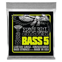 ERNIE BALL BASS 3836 COATED REGULAR SLINKY 5-ST 45/130