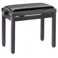 STAGG PB39 RWM SBK - BANQUETTE PIANO PALISSANDRE MAT + SKAI NOIR