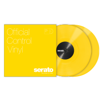 Photo SERATO VINYL CONTROL TONE JAUNE (LA PAIRE)