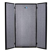 Photo PRIMACOUSTIC FLEXIBOOTH - PANNEAU VOLETS RÉGLABLES GRIS 122 X 60 X 15 CM