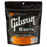Photo GIBSON CORDES - BRITE WIRES ELECTRIC 10/46 SET DE 5 JEUX