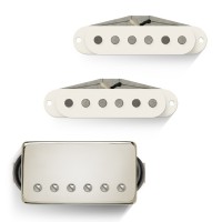 Photo BARE KNUCKLE HSS KIT THE MULE + THE MOTHER'S MILK NICKEL/PARCHMENT COVER