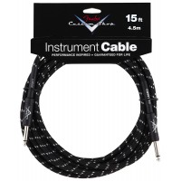 Photo FENDER CABLE CUSTOM SHOP PERFORMANCE TWEED BLACK JACK/JACK - 4.5M