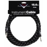 Photo FENDER CABLE CUSTOM SHOP PERFORMANCE TWEED BLACK JACK/JACK - 5.5M