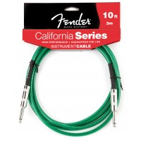 Photo FENDER CABLE CALIFORNIA SURF GREEN JACK/JACK -3M