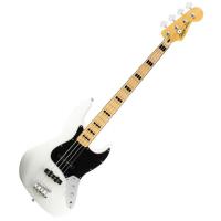 Photo SQUIER VINTAGE MODIFIED JAZZ BASS '70S OLYMPIC WHITE