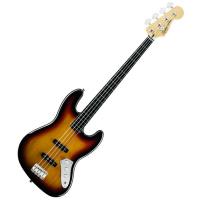 Photo SQUIER VINTAGE MODIFIED JAZZ BASS FRETLESS 3-COLOR SUNBURST