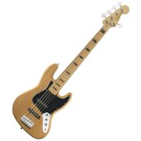 Photo SQUIER VINTAGE MODIFIED JAZZ BASS V NATURAL