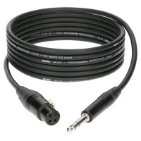 Photo KLOTZ M1FS1B0500 CABLE XLR F./ JACK SYMÉTRIQUE - 5M