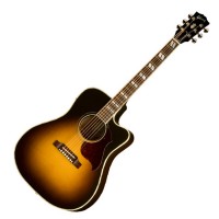 Photo GIBSON HUMMINGBIRD PRO CUTAWAY VINTAGE SUNBURST