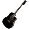 Photo EPIPHONE AJ-220SCE SOLID TOP EBONY