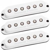 SEYMOUR DUNCAN KIT HOT FOR STRAT WHITE - SSL-3-CSET