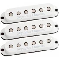 SEYMOUR DUNCAN KIT CUSTOM STAGGERED WHITE - SSL-5-CSET