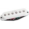 Photo SEYMOUR DUNCAN YJM FURY BRIDGE WHITE - STK-S10BW