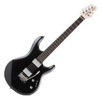 Photo STERLING BY MUSIC MAN STEVE LUKATHER LK100D BLACK METALLIC