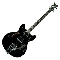 Photo SCHECTER CORSAIR BIGSBY BLACK
