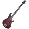 Photo SCHECTER HELLRAISER EXTREME-5 CRIMSON RED BURST SATIN