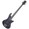 Photo SCHECTER STILETTO STUDIO-8 SEE THRU BLACK SATIN