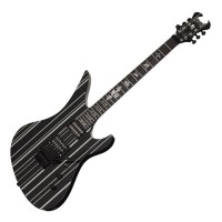 Photo SCHECTER SYNYSTER CUSTOM BLACK/SILVER