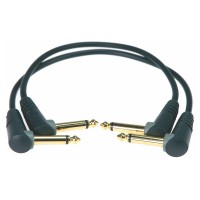 Photo KLOTZ AUAJJ0015 CABLES PATCH JACK COUDÉ /JACK COUDÉ - 15CM ((X2))