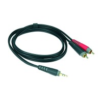 Photo KLOTZ AY7-0600 CABLE MINI-JACK STÉRÉO/2 RCA -6M