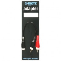 Klotz AYS-6 Adaptateur Mini Jack Femelle/2 RCA