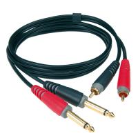 Photo KLOTZ AT-CJ0300 TWINCABLE 2 RCA /2 JACK - 3M